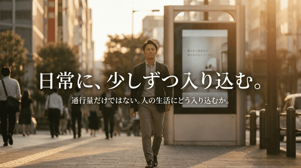 日常に少しずつ入り込む